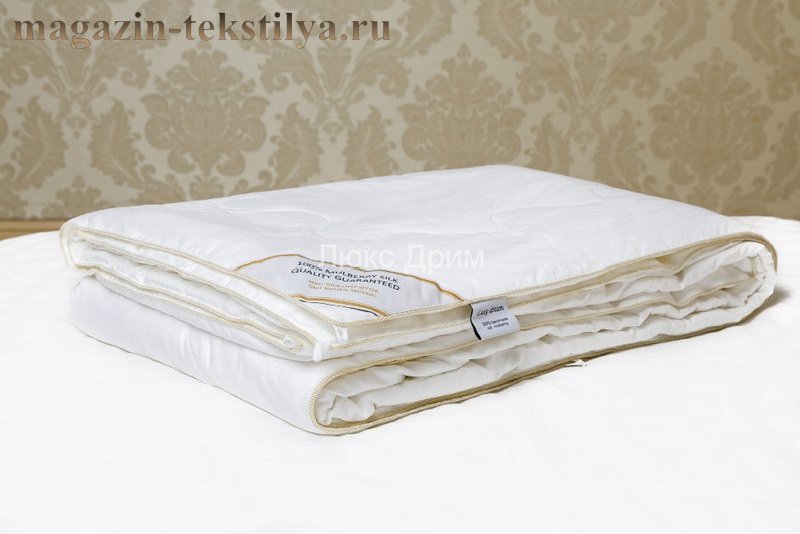 Одеяло Luxe Dream Premium Silk Collection шелк в хлопке люкс сатине зимнее