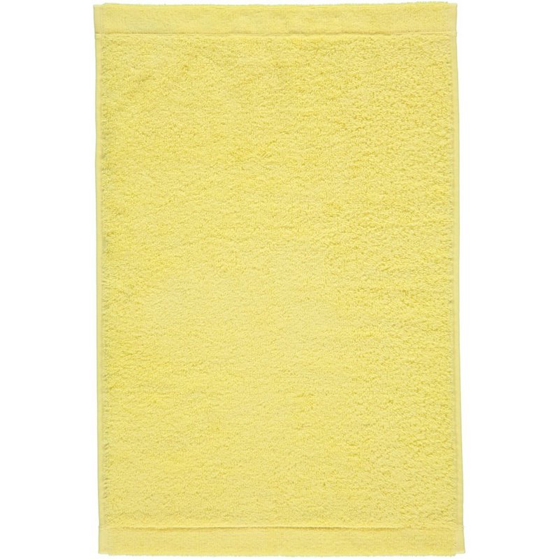 Полотенце махровое Cawo 7007 501 хлопок желтое