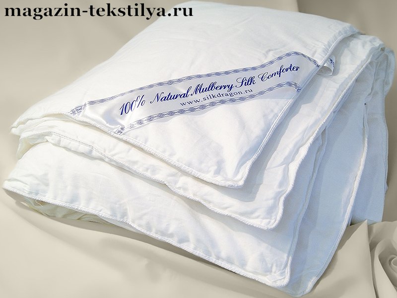 Одеяло Silk Dragon коллекции Premium шелк Mulberry в хлопке сатине летнее