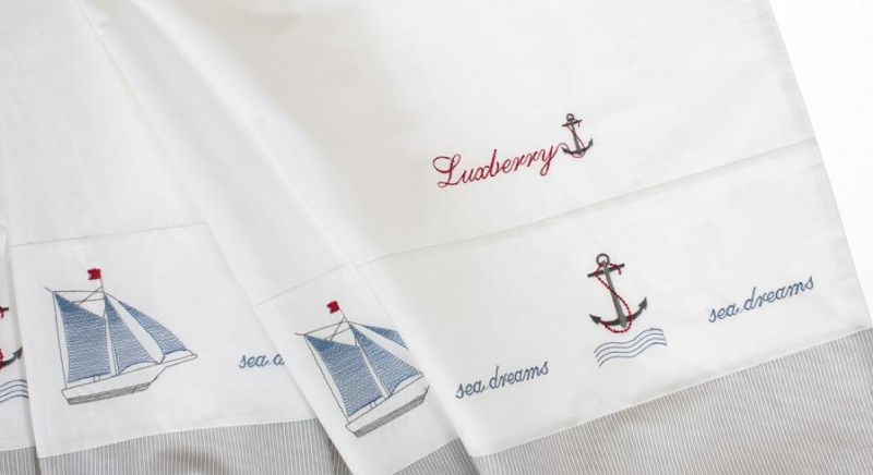 Фото: Постельное белье Luxberry Sea Dreams хлопок перкаль от магазина-текстиля.ру