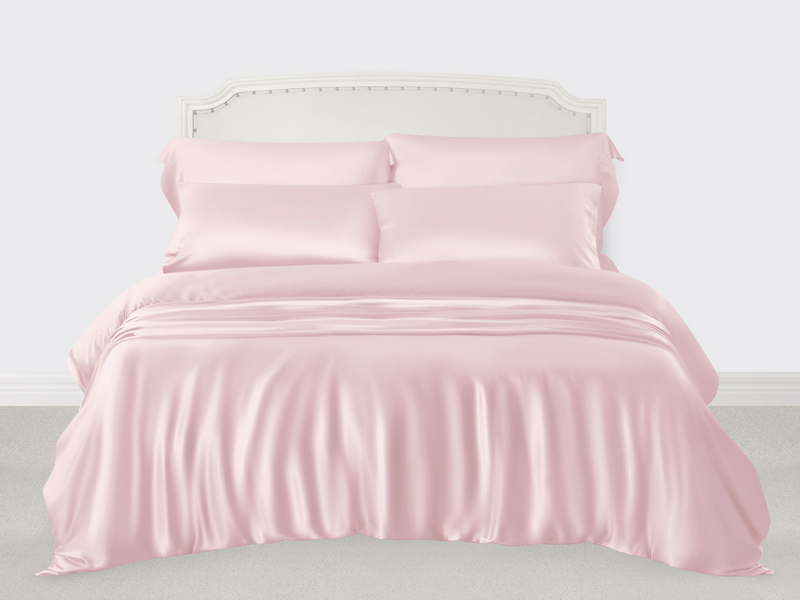 Постельное белье шелковое Luxe Dream Светло-розовый