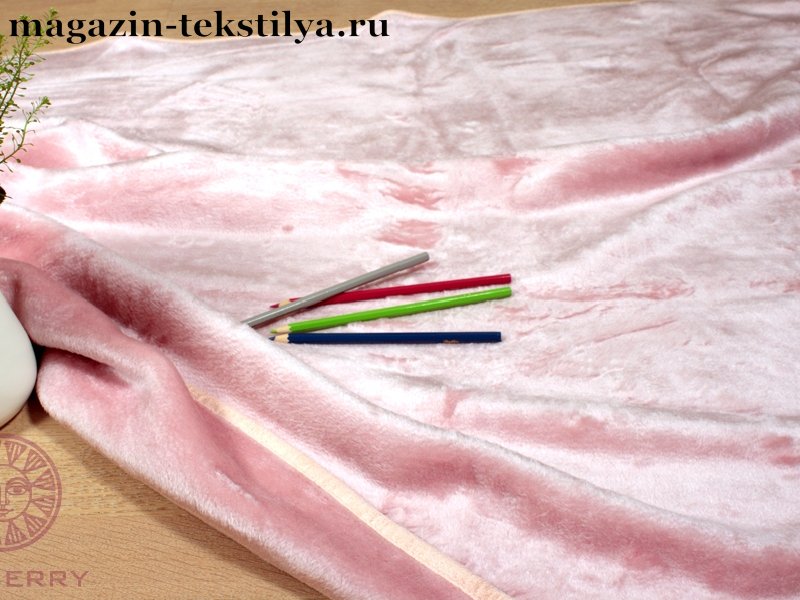 Фото: Плед детский Luxberry Silk розовый 