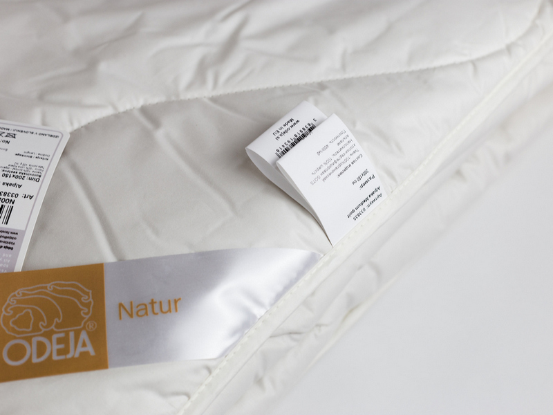 Одеяло шерстяное Odeja Natur Alpaka Quilt альпака теплое