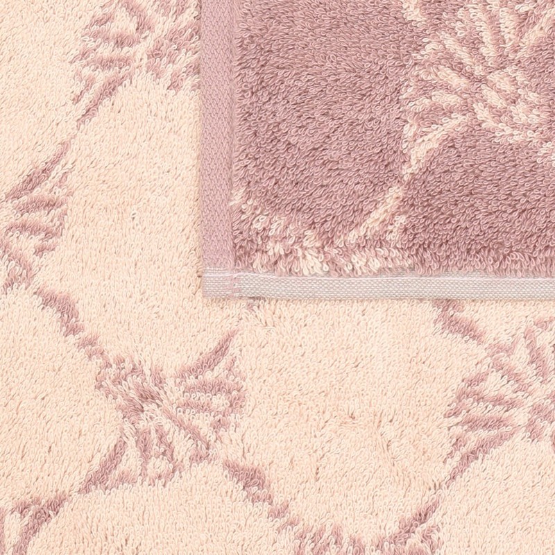 Фото: Полотенце махровое Joop 83 хлопок пыльно розовое 