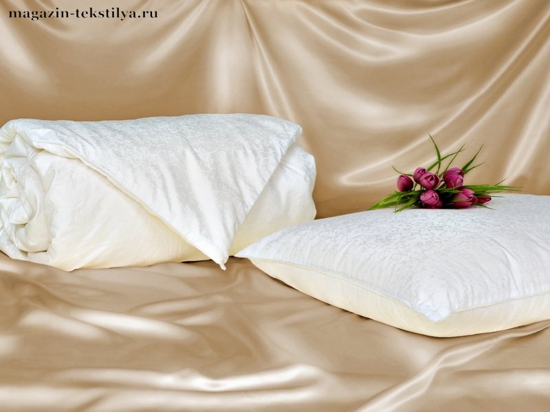 Одеяло On Silk Comfort Premium шелк в хлопке жаккарде летнее 160 г./м.кв.