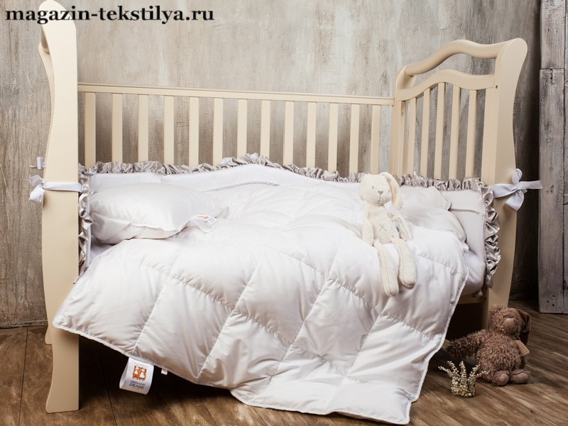 Фото: Комплект детский German Grass Baby Snow Grass подушка 40х60 одеяло пуховое всесезонное 
