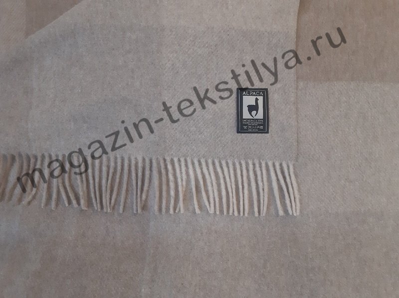 Фото: Плед Incalpaca РР-40 из шерсти альпаки и мериноса в магазине-текстиля,ру