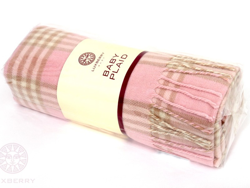 Фото: Плед детский Luxberry Lux 1 розовый шерсть 