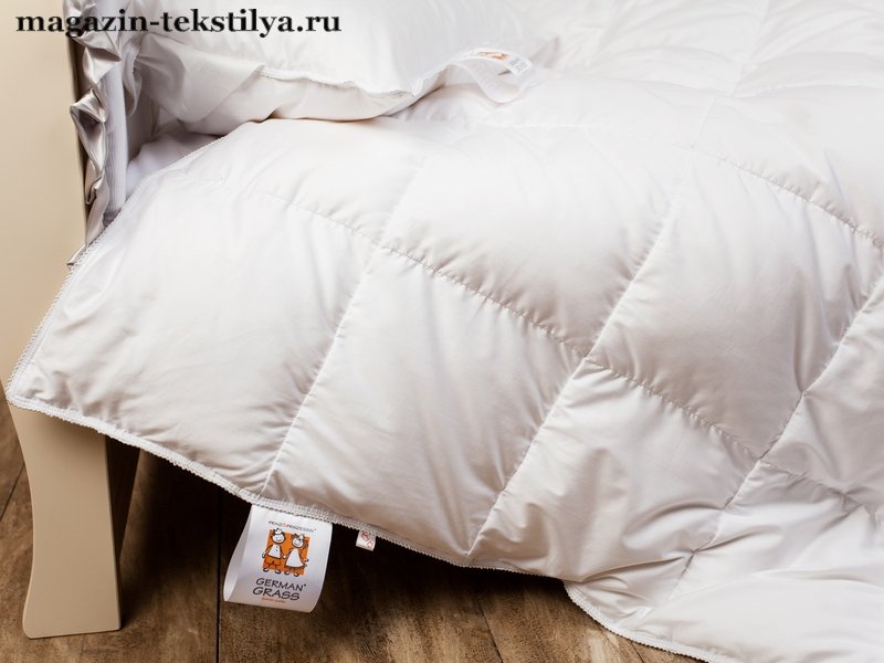 Фото: Комплект детский German Grass Baby Snow Grass подушка 40х60 одеяло пуховое всесезонное 