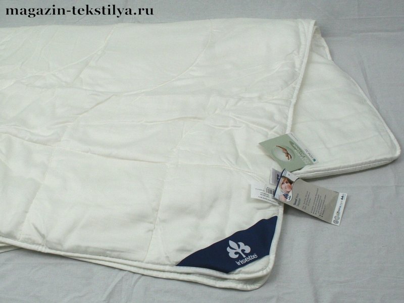 Фото: Одеяло Baddenia Bettcomfort коллекция Ирисетте тенсель эвкалиптовое летнее 