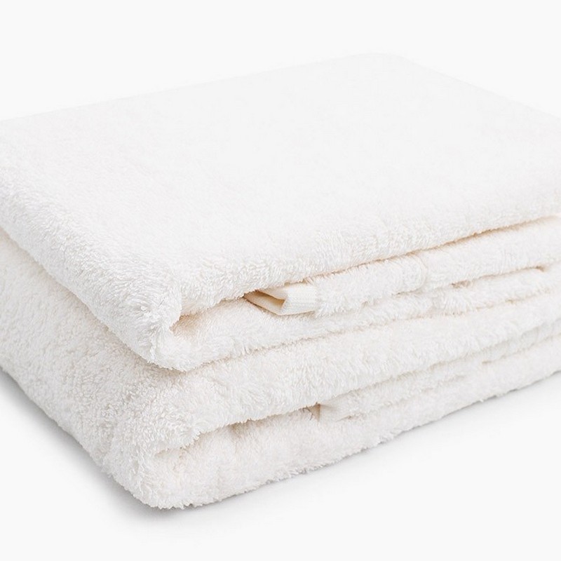 Фото: Комплект махровых полотенце Sofi de Marko Nicole белый хлопок 