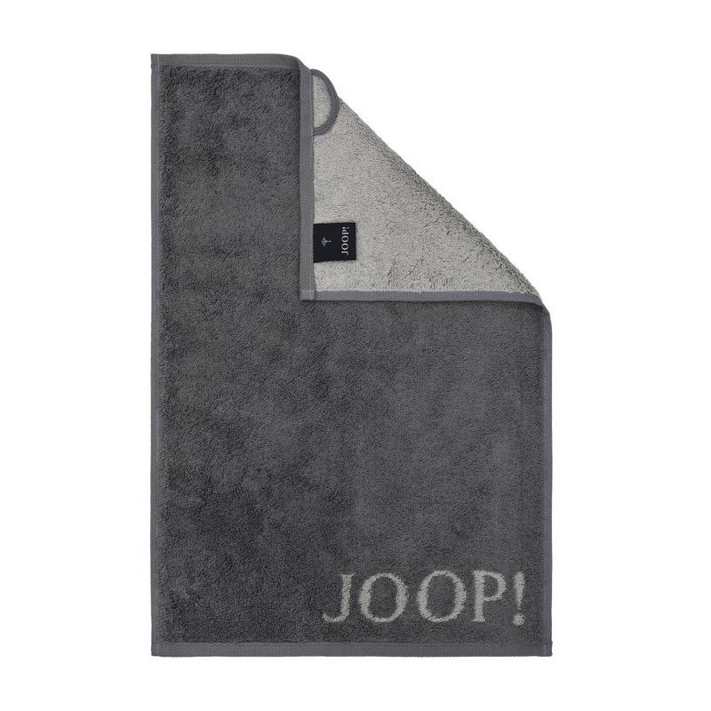 Фото: Полотенце махровое Joop 1600 77 хлопок темно серое 