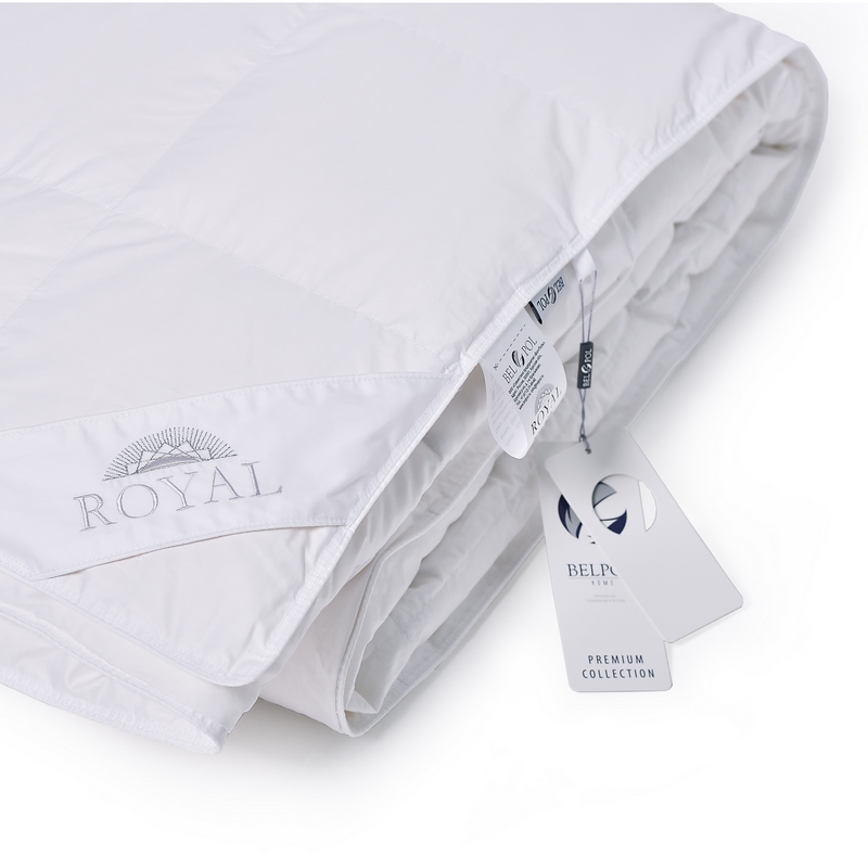 Фото: Одеяло Бел Поль Royal пуховое всесезонное облегченное 