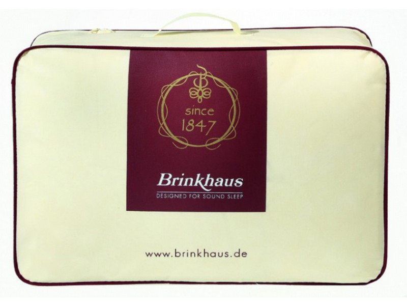 Подушка шерстяная Brinkhaus Exquisit Эксквизит шерсть мериноса средняя