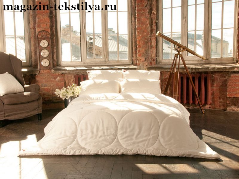 Фото: Одеяло стеганое German Grass Double Tencel Grass тенсель в тенселе летнее в магазине текстиля.ру