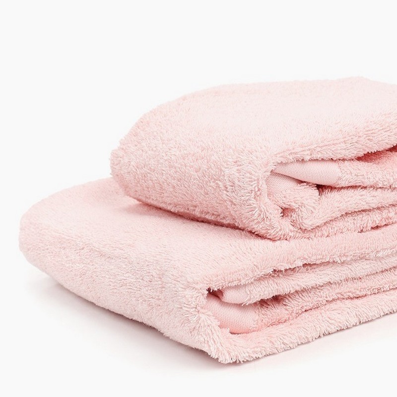 Фото: Комплект махровых полотенец Sofi de Marko Marisa розовый хлопок 