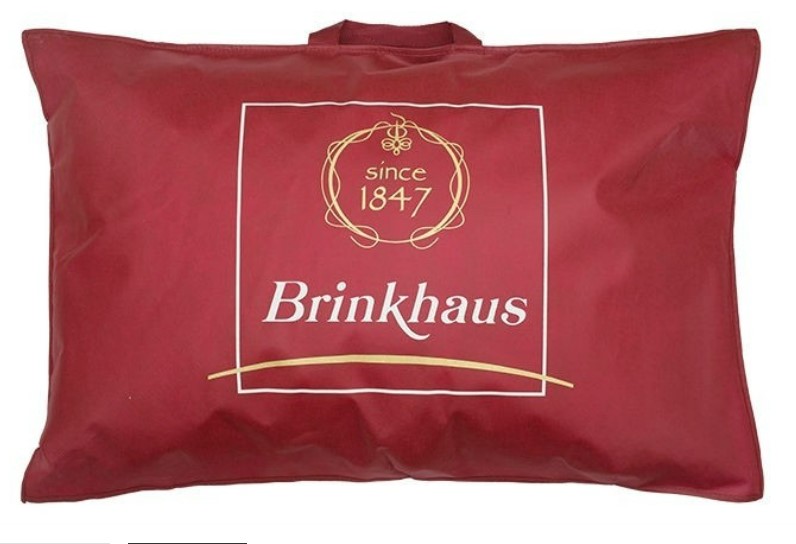 Подушка Brinkhaus Glamour Гламур пуховая трехкамерная средняя с бортом