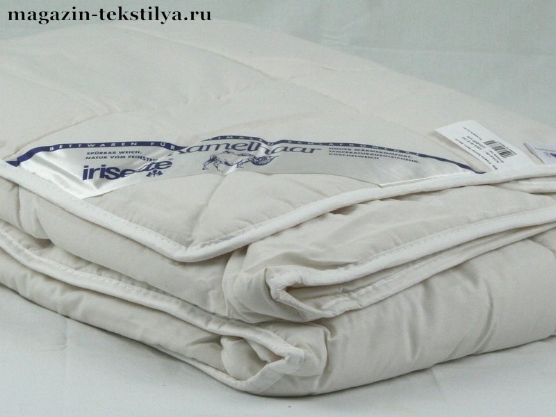 Одеяло Baddenia Bettcomfort коллекция Ирисетте Кэмэл-Тенсел Моно из верблюжьей шерсти всесезонное